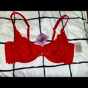 Savage X Fenty Demi Unlined Lace Bra